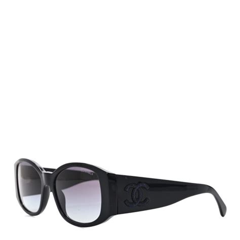 chanel 5450|CHANEL Acetate CC Logo Sunglasses 5450 Black.